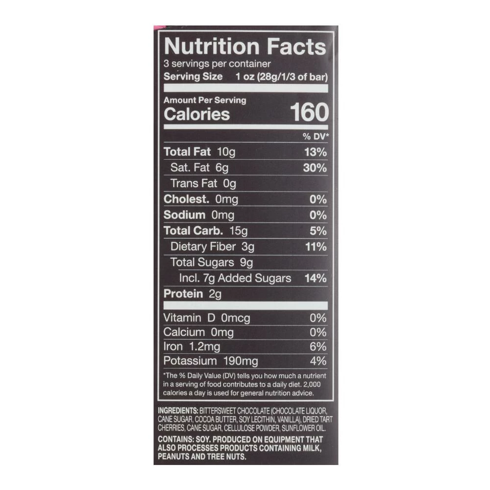 World Market Endangered Species Cherry Dark Chocolate Bar Set of 2 4 World Market Endangered Species Cherry Dark Chocolate Bar Set of 2 - Image 2