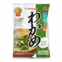 World Market 8 Pack Marukome Instant Miso Wakame Seaweed Set of 2