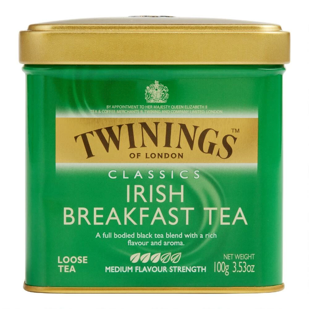 World Market Twinings Irish Breakfast Loose Leaf Tea Tin 2 World Market Twinings Irish Breakfast Loose Leaf Tea Tin