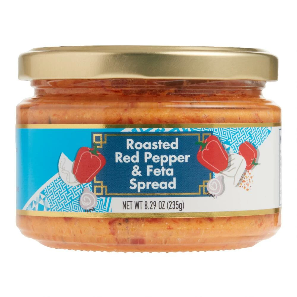 World Market® Roasted Red Pepper and Feta Spread 3 World Market® Roasted Red Pepper and Feta Spread