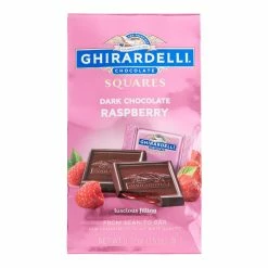 World Market Ghirardelli Raspberry Dark Chocolate Squares Bag