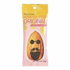 World Market Hipster Honey Butter Original Almonds Snack Size Set of 5