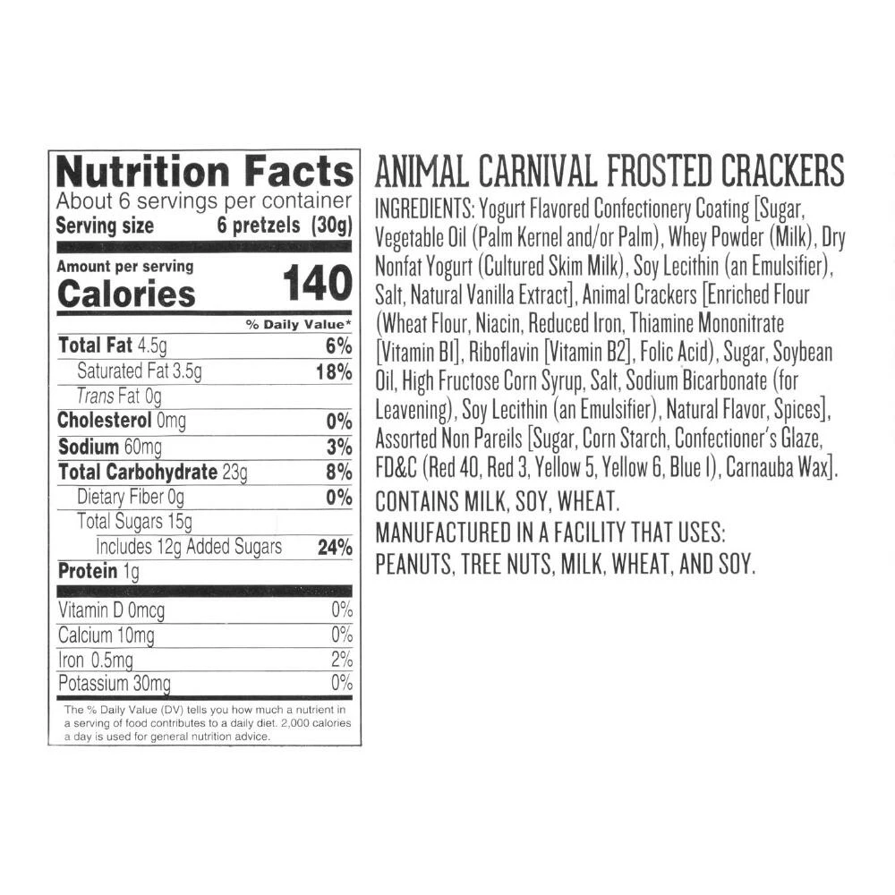 World Market Hayden Valley Animal Carnival Frosted Crackers 4 World Market Hayden Valley Animal Carnival Frosted Crackers - Image 2