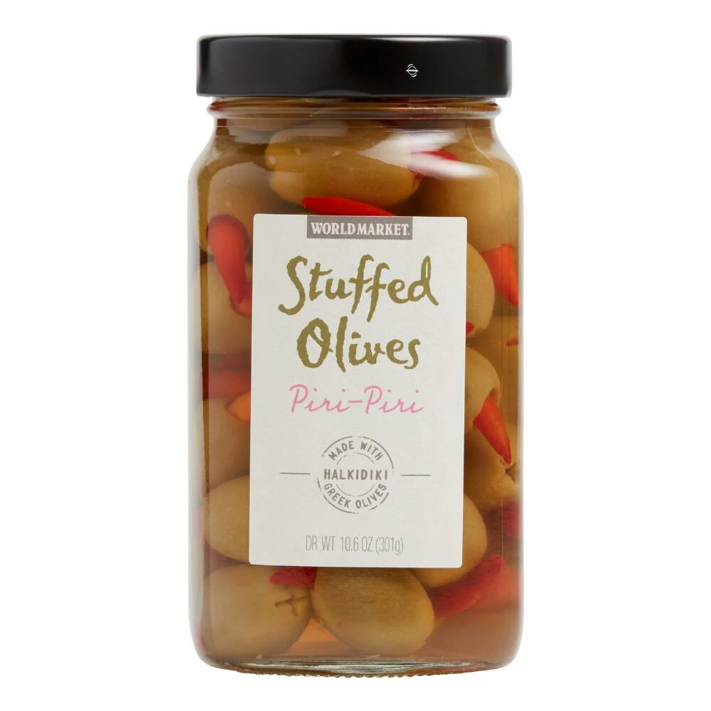 World Market® Piri Piri Pepper Stuffed Olives 3 World Market® Piri Piri Pepper Stuffed Olives