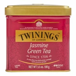 World Market Twinings Jasmine Green Loose Leaf Tea Tin