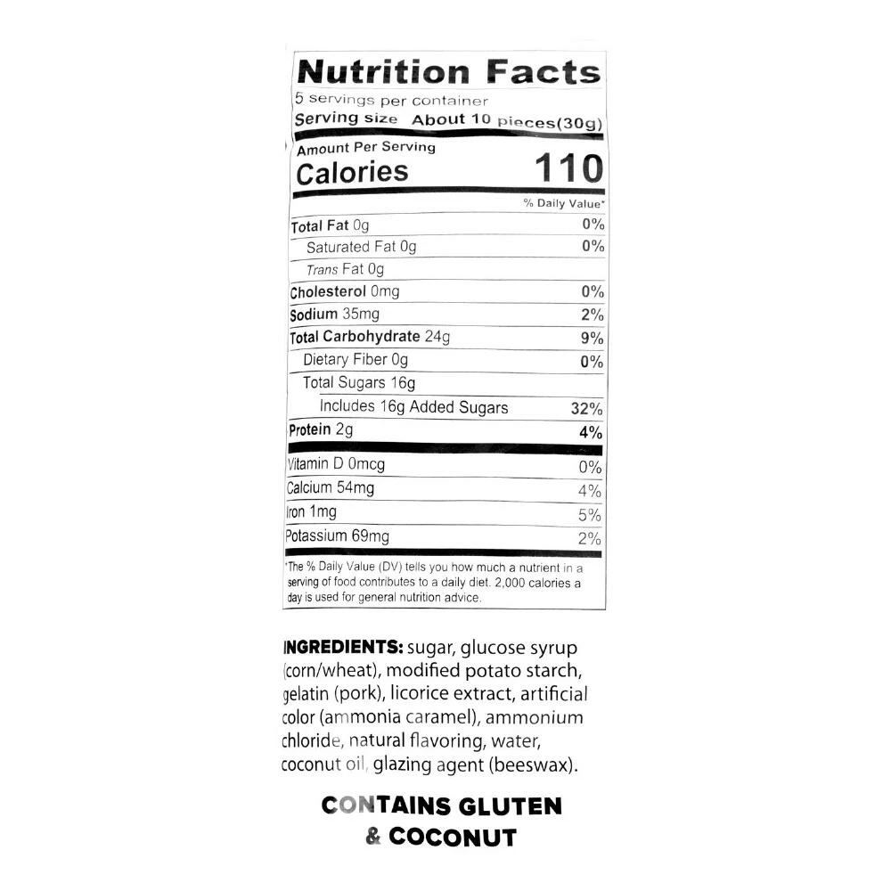 World Market Gustaf's Dutch Licorice Cats 4 World Market Gustaf's Dutch Licorice Cats - Image 2