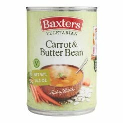 World Market Baxters Carrot and Butter Bean Soup Set of 2