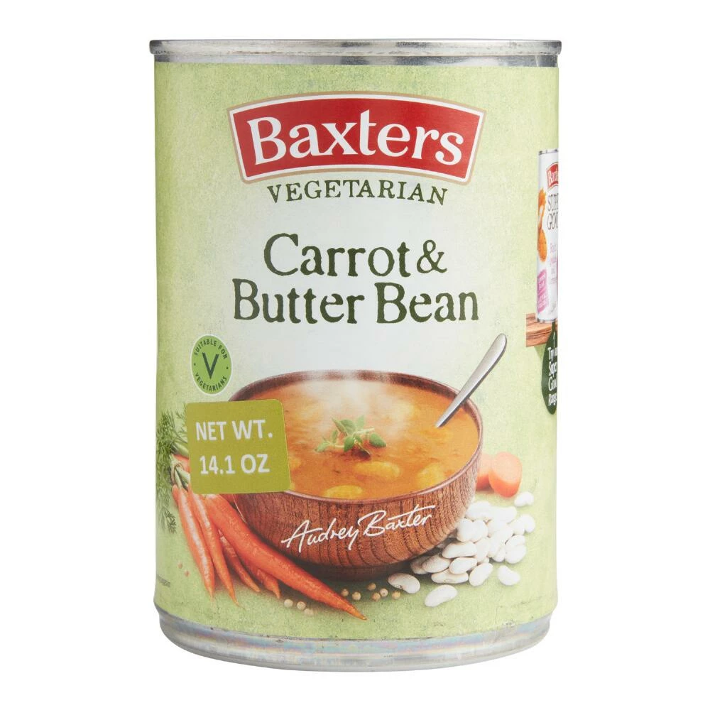 World Market Baxters Carrot and Butter Bean Soup Set of 2 3 World Market Baxters Carrot and Butter Bean Soup Set of 2