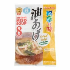 World Market 8 Pack Marukome Instant Fried Tofu Miso Soup Mix Set of 2