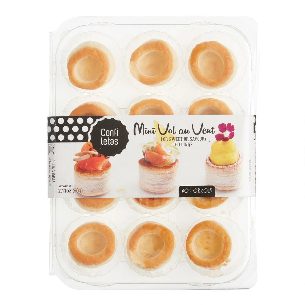 World Market Confiletas Mini Puff Tart Shells 12 Piece 3 World Market Confiletas Mini Puff Tart Shells 12 Piece