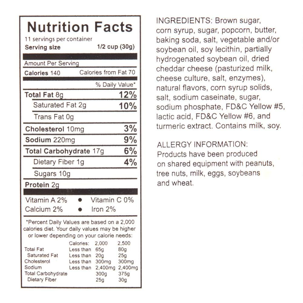 World Market South Bend Chicago Cheese Crunch Popcorn 4 World Market South Bend Chicago Cheese Crunch Popcorn - Image 2