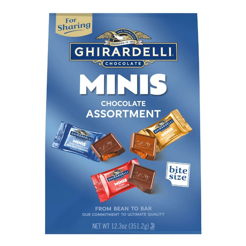 World Market Ghirardelli Minis Chocolate Squares Assortment Large Bag 3 World Market Ghirardelli Minis Chocolate Squares Assortment Large Bag