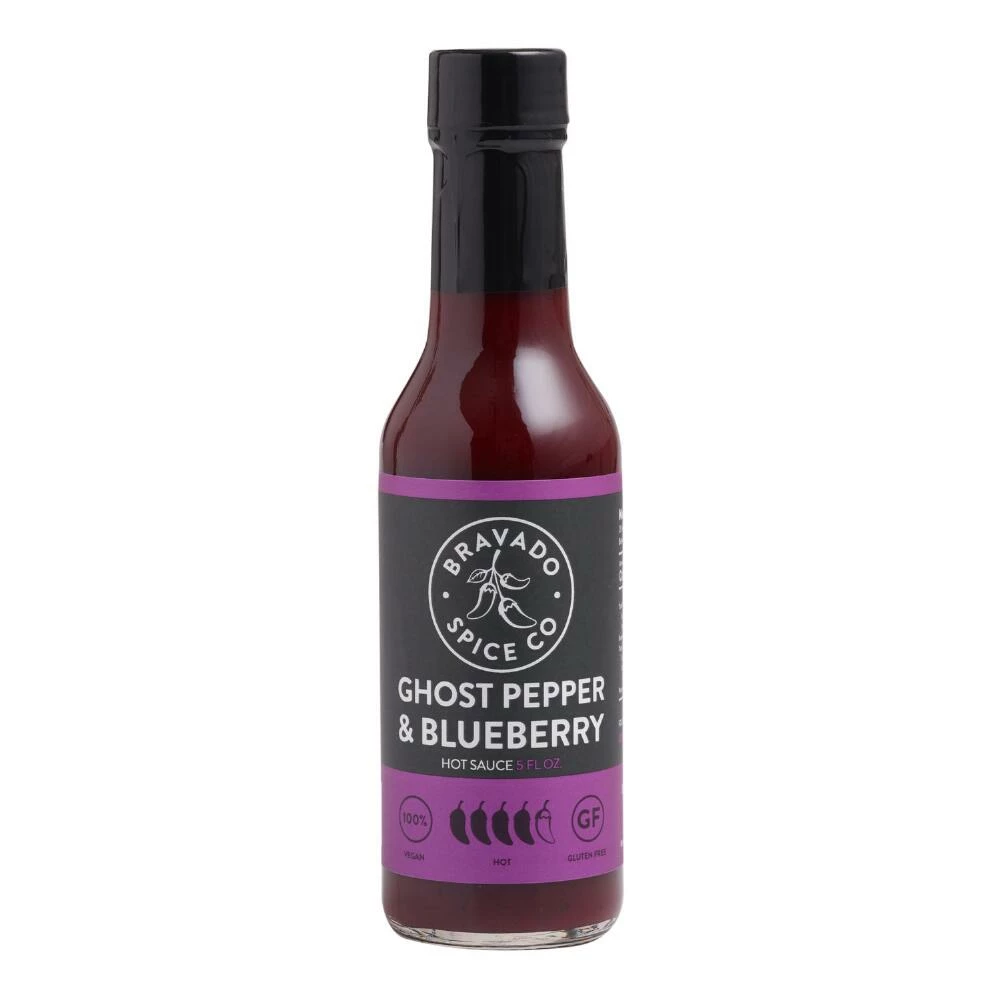 World Market Bravado Ghost Pepper And Blueberry Hot Sauce 3 World Market Bravado Ghost Pepper And Blueberry Hot Sauce