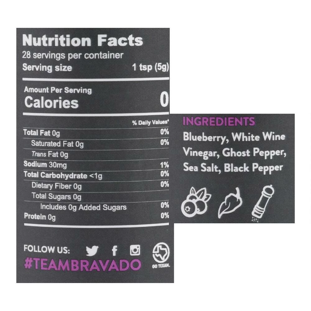 World Market Bravado Ghost Pepper And Blueberry Hot Sauce 4 World Market Bravado Ghost Pepper And Blueberry Hot Sauce - Image 2