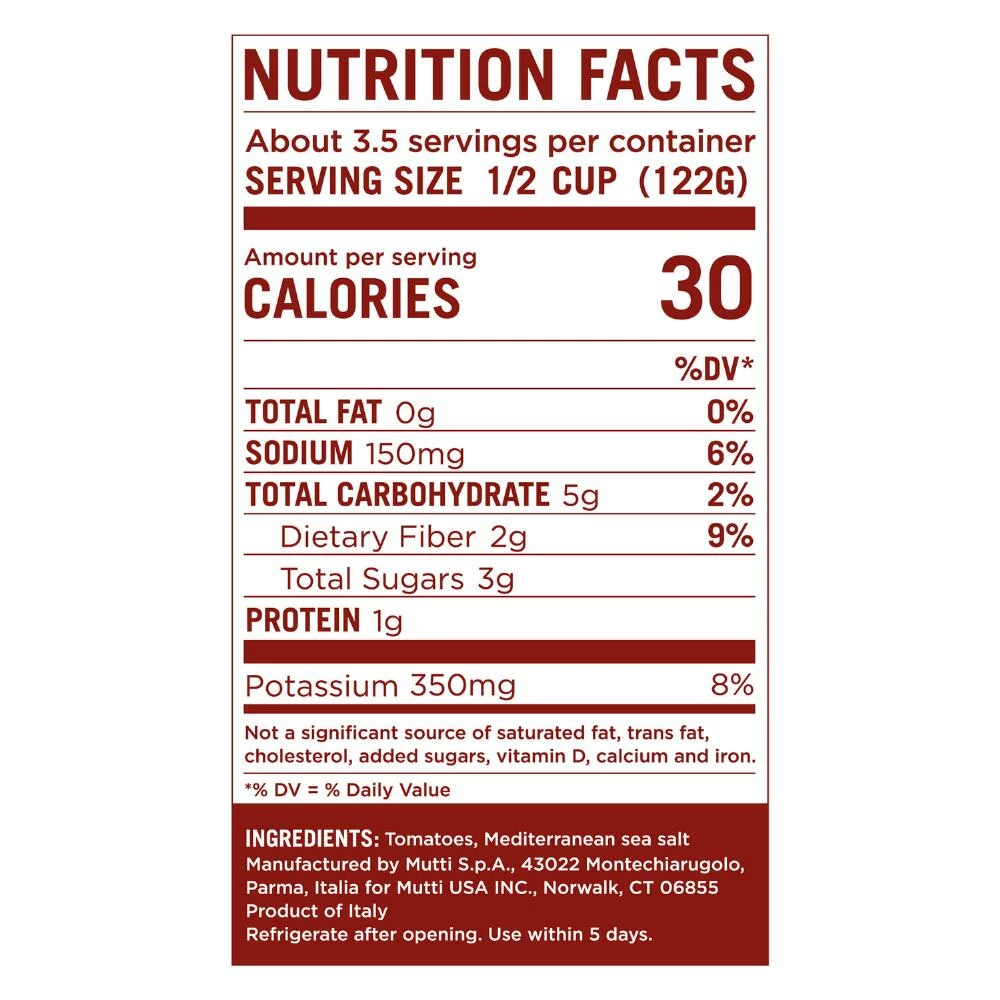 World Market Mutti Crushed Tomatoes 5 World Market Mutti Crushed Tomatoes - Image 3