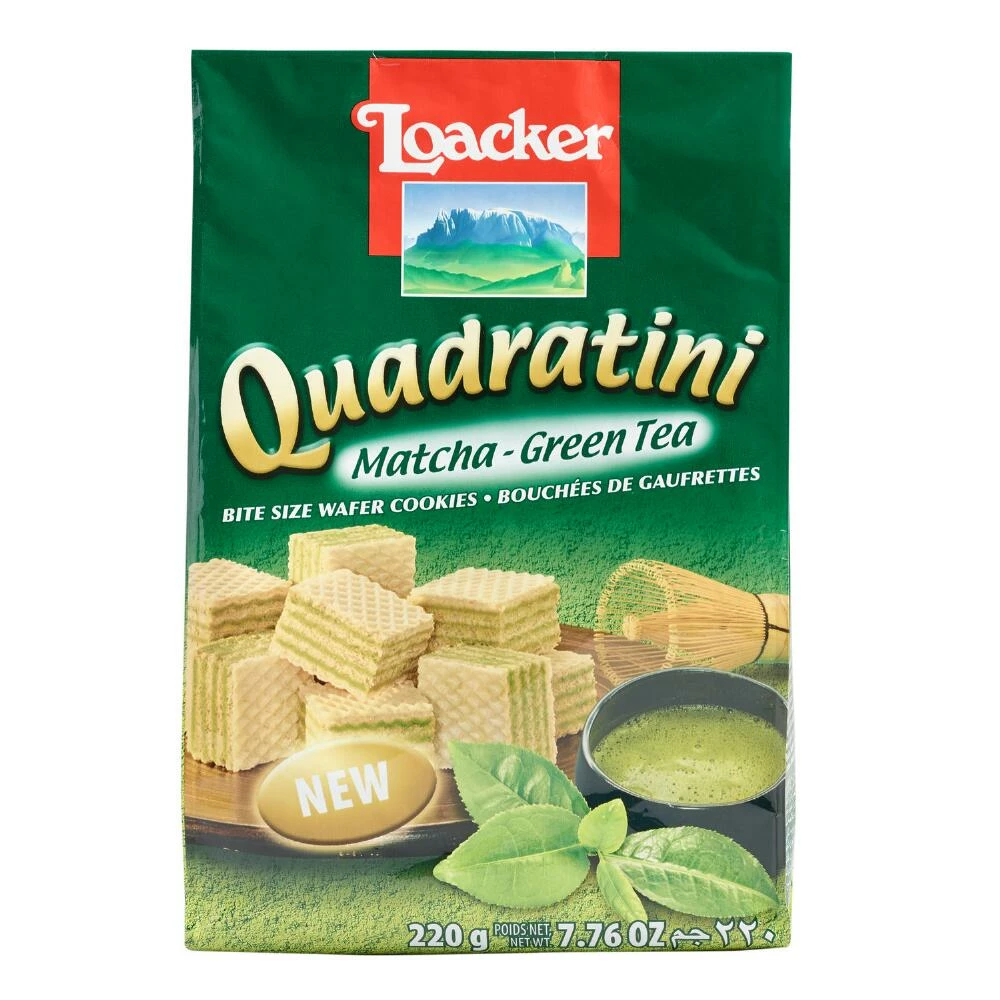 World Market Loacker Quadratini Matcha Green Tea Wafers 3 World Market Loacker Quadratini Matcha Green Tea Wafers