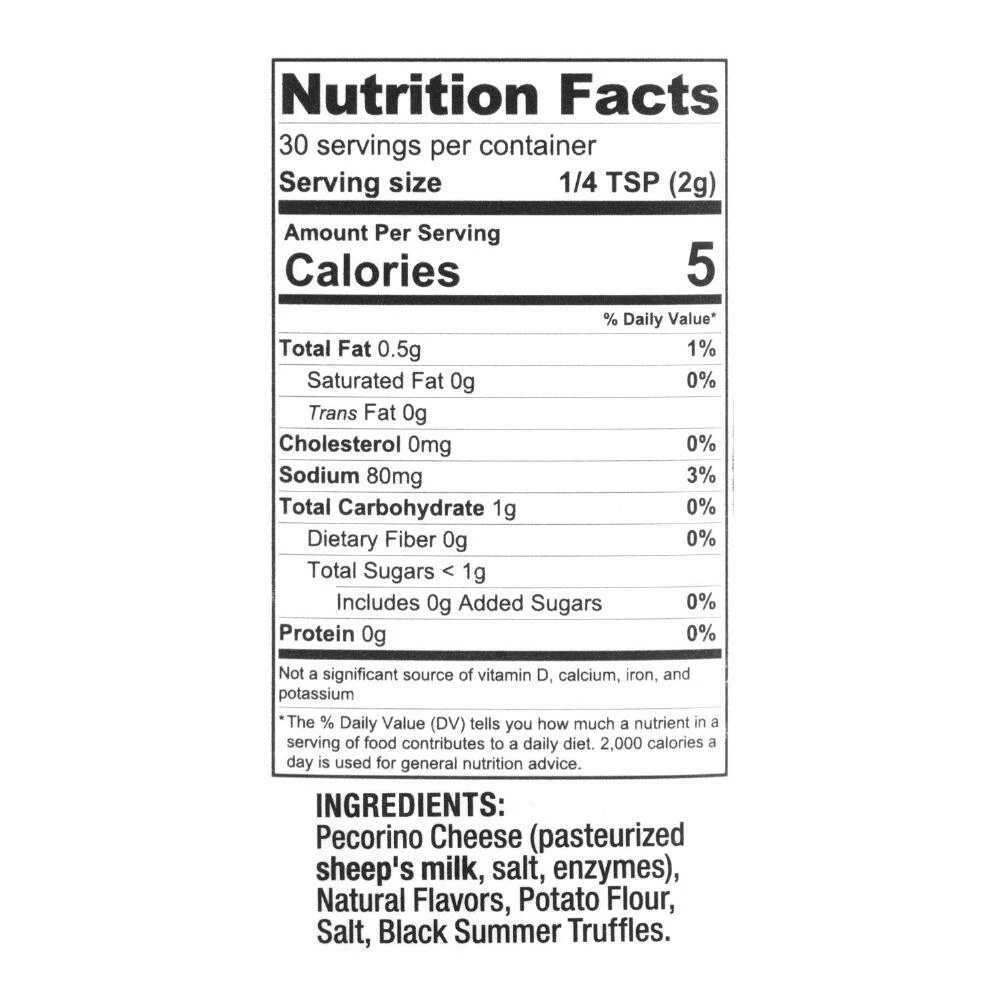 World Market Sabatino Tartufi Truffle Zest and Cheese Seasoning 4 World Market Sabatino Tartufi Truffle Zest and Cheese Seasoning - Image 2