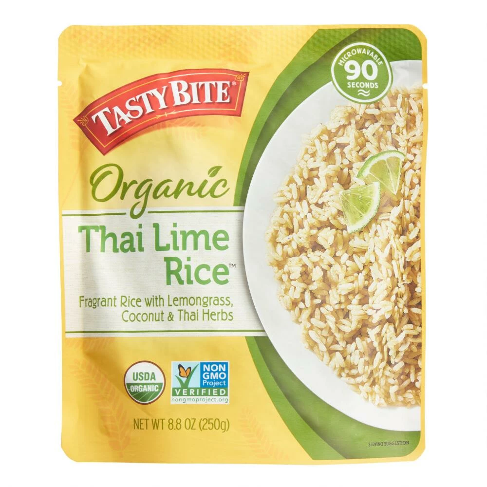 World Market Tasty Bites Organic Thai Lime Rice 3 World Market Tasty Bites Organic Thai Lime Rice