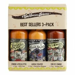 World Market Torchbearer Bestsellers Mini Hot Sauce Gift Set 3 Pack