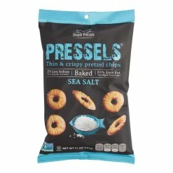World Market Pressels Sea Salt Pretzel Chips Set of 2