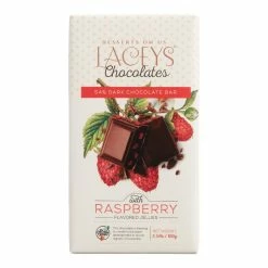 World Market Desserts On Us Laceys Raspberry Dark Chocolate Bar Set of 2