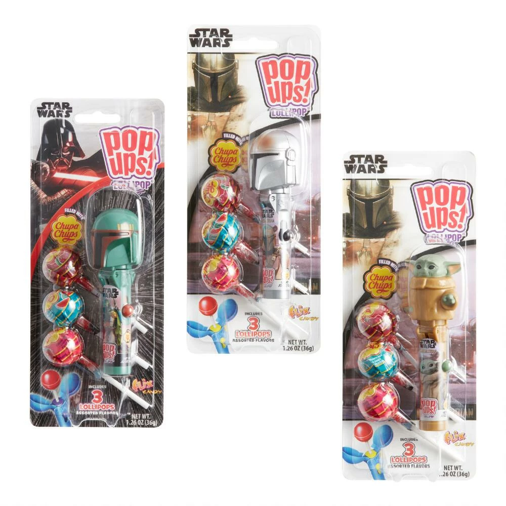 World Market Star Wars The Mandalorian Pop Ups Lollipop Holder Set Of 3 4 World Market Star Wars The Mandalorian Pop Ups Lollipop Holder Set Of 3 - Image 2