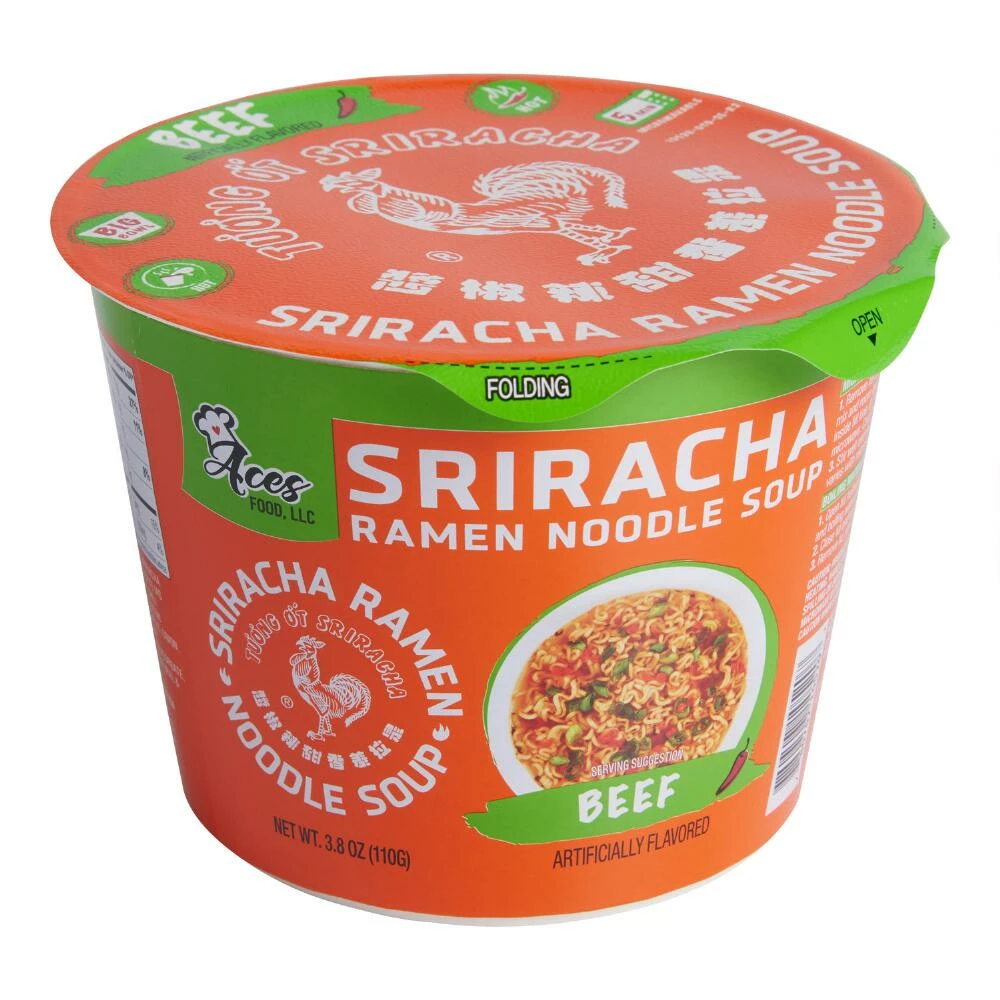 World Market Sriracha Beef Ramen Noodle Soup Bowl Set of 2 3 World Market Sriracha Beef Ramen Noodle Soup Bowl Set of 2