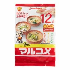 World Market Marukome Assorted Instant Miso Soup Mixes 12 Pack
