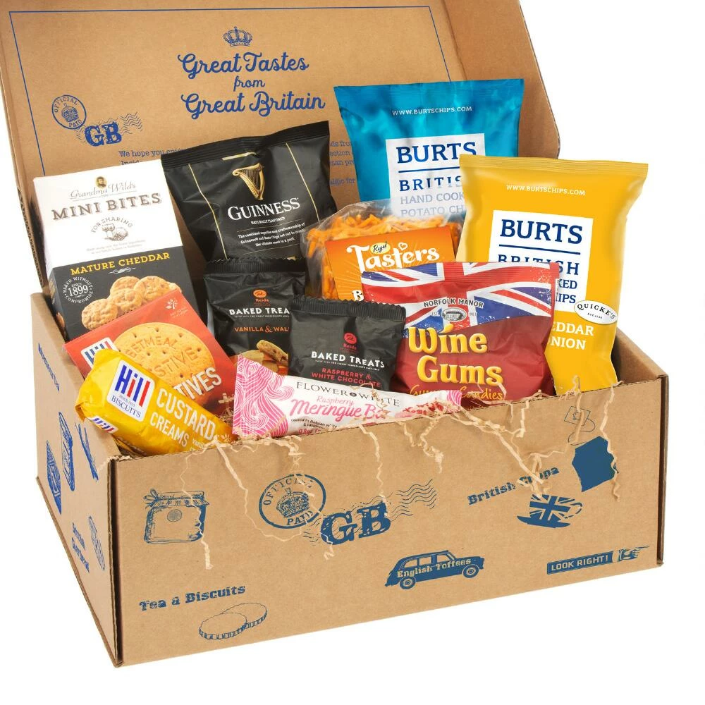 World Market British Snacks Food Gift Box 2 World Market British Snacks Food Gift Box