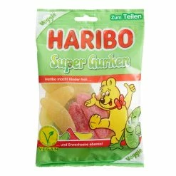 World Market Haribo Sour Super Cucumbers Gummy Candy Set of 12