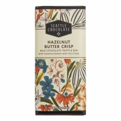World Market Seattle Hazelnut Butter Crisp Milk Chocolate Truffle Bar
