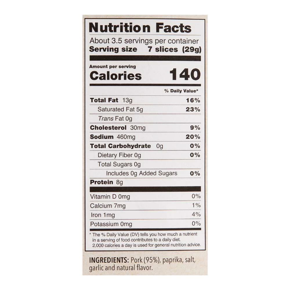 World Market Palacios Sliced Mild Chorizo 4 World Market Palacios Sliced Mild Chorizo - Image 2