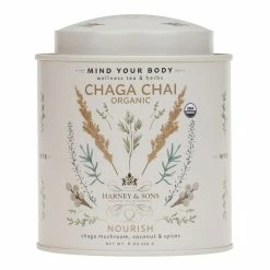 World Market Harney & Sons Chaga Chai Nourish Loose Leaf Tea Tin