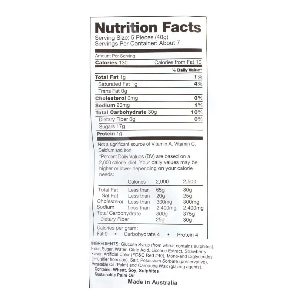 World Market Kookaburra Classic Strawberry Licorice 4 World Market Kookaburra Classic Strawberry Licorice - Image 2