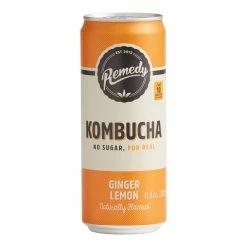 World Market Remedy Ginger Lemon Kombucha