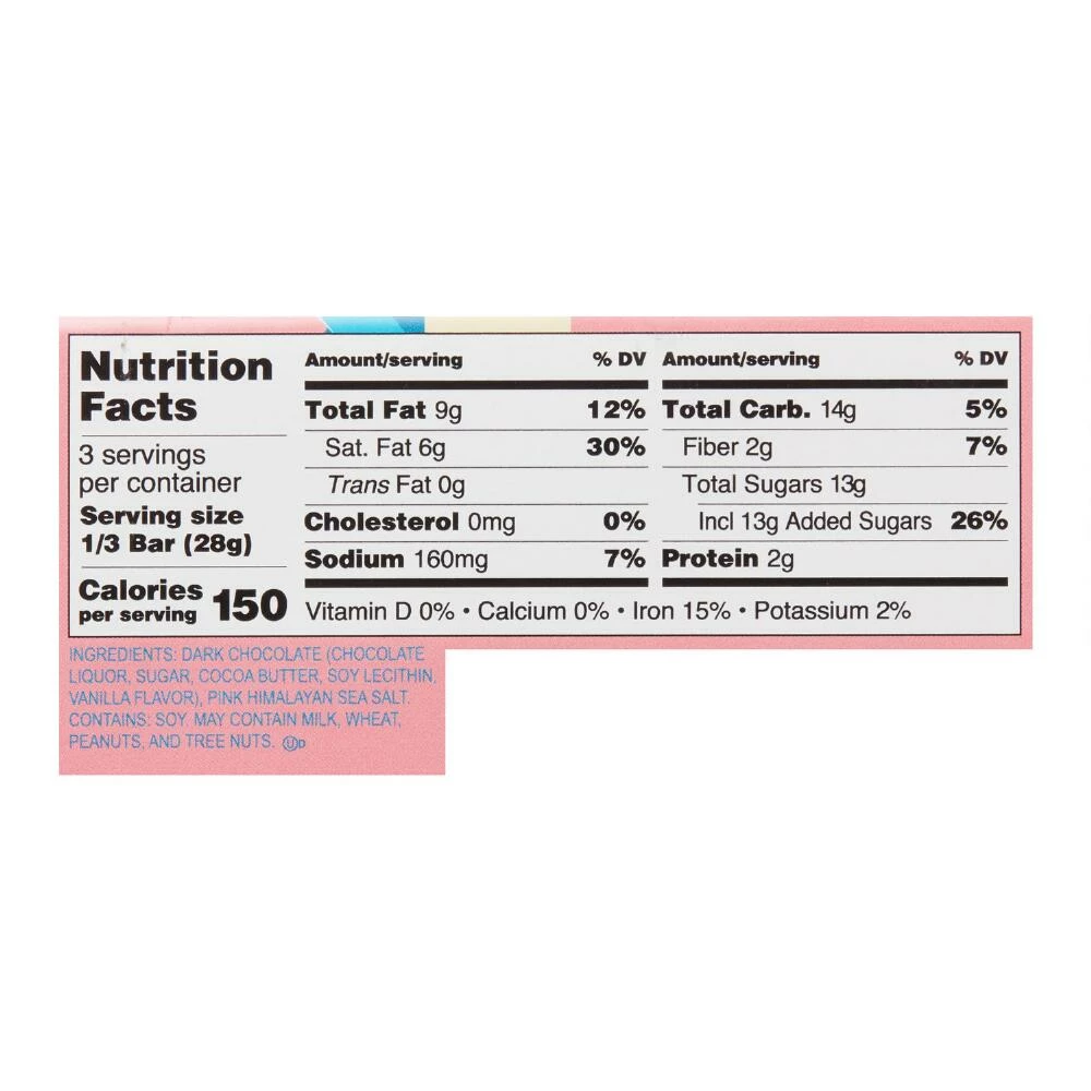 World Market Chocolate Of The World Sea Salt Dark Chocolate Bar Set Of 3 4 World Market Chocolate Of The World Sea Salt Dark Chocolate Bar Set Of 3 - Image 2