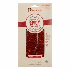 World Market Palacios Sliced Spicy Chorizo