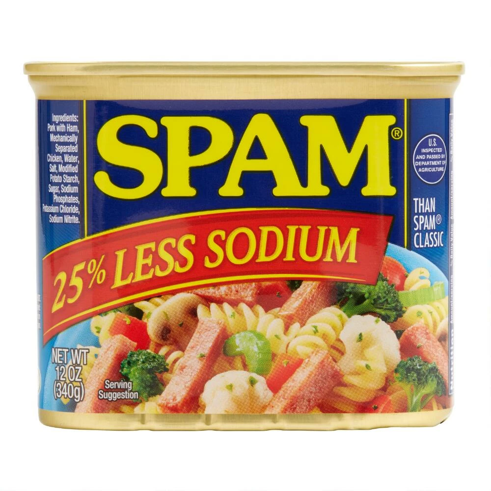 World Market Spam Less Sodium Canned Meat 3 World Market Spam Less Sodium Canned Meat