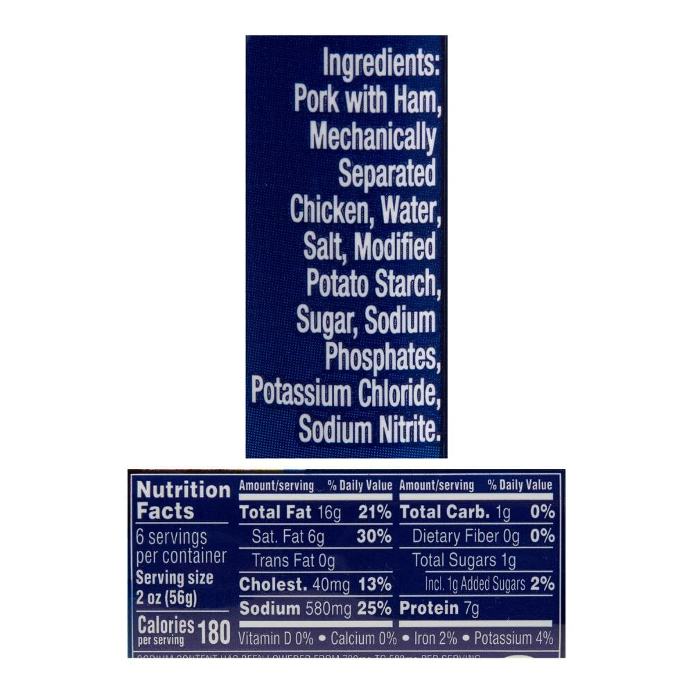 World Market Spam Less Sodium Canned Meat 4 World Market Spam Less Sodium Canned Meat - Image 2