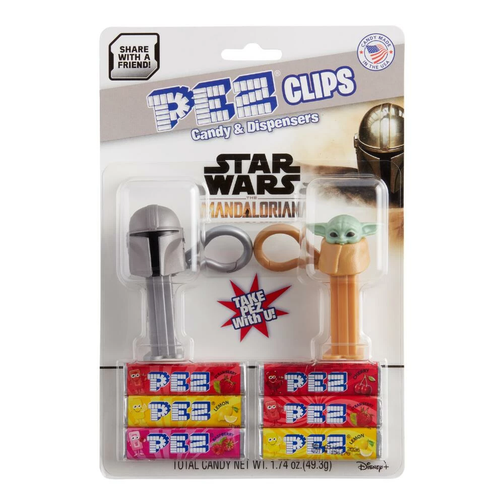 World Market Star Wars The Mandalorian Pez Clips 2 Pack 4 World Market Star Wars The Mandalorian Pez Clips 2 Pack - Image 2