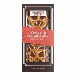 World Market Chocolate Works Pretzel & Peanut Milk Chocolate Bar Set Of 3