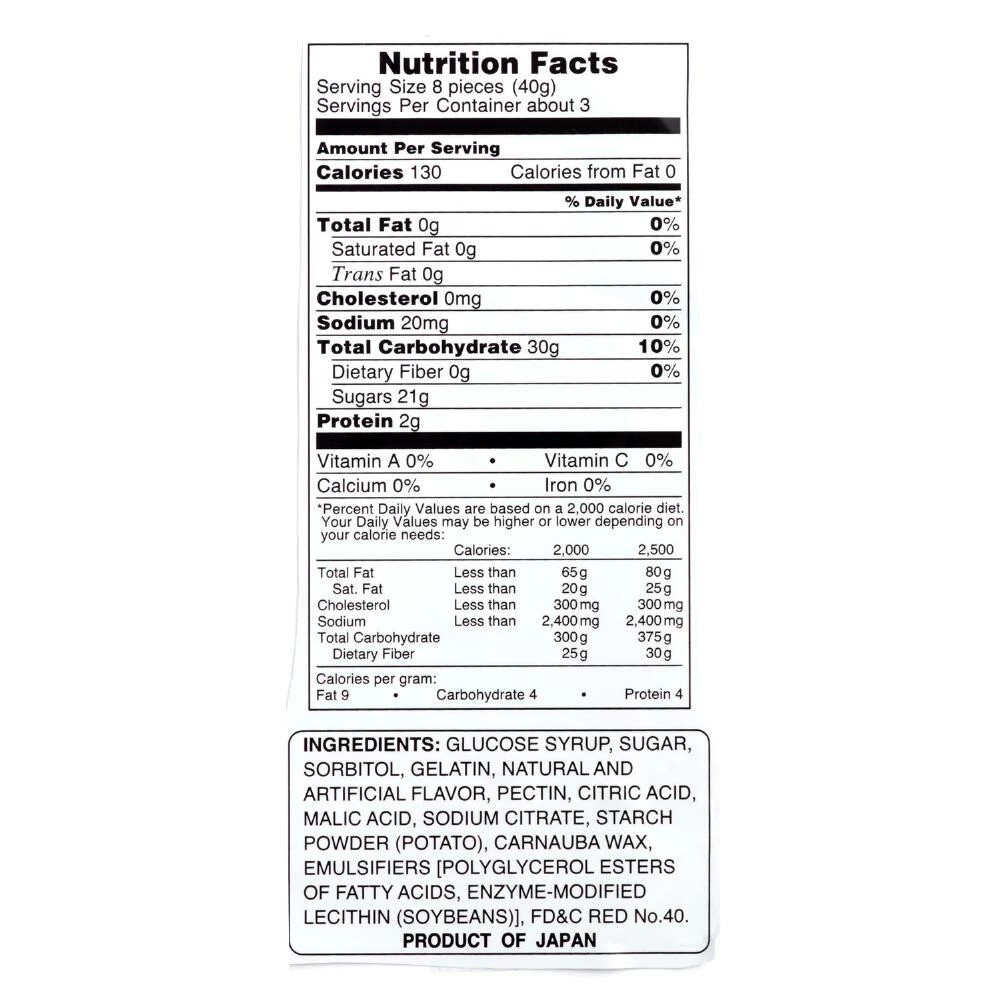 World Market Kasugai Watermelon Gummy Candy Set of 4 4 World Market Kasugai Watermelon Gummy Candy Set of 4 - Image 2