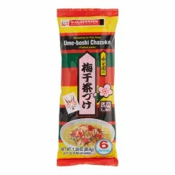 World Market 6 Pack Nagatanien Umeboshi Chazuke Soup Seasoning Set of 2