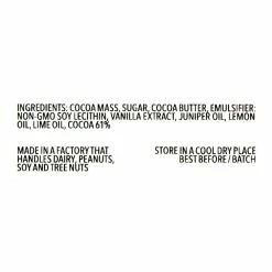 World Market Leith Gin and Tonic Dark Chocolate Bar -Food & Drink Shop unnamed file 2613