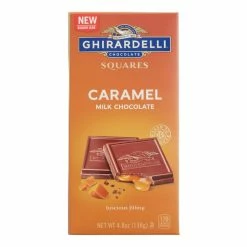 World Market Ghirardelli Caramel Milk Chocolate Bar Set of 2