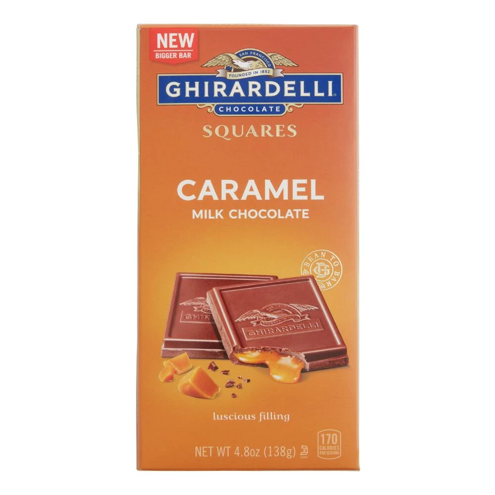 World Market Ghirardelli Caramel Milk Chocolate Bar Set of 2 3 World Market Ghirardelli Caramel Milk Chocolate Bar Set of 2