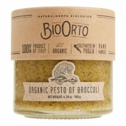 World Market BioOrto Organic Broccoli and Anchovies Pesto Sauce