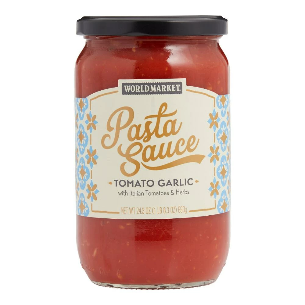 World Market® Tomato Garlic Pasta Sauce 3 World Market® Tomato Garlic Pasta Sauce
