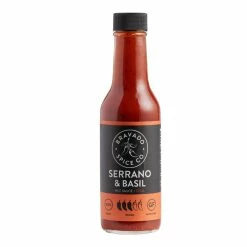 World Market Bravado Serrano & Basil Hot Sauce