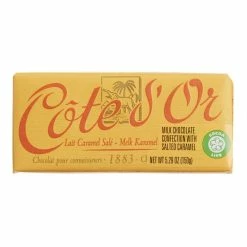 World Market Cote D'Or Connoisseur Salted Caramel Milk Chocolate Bar